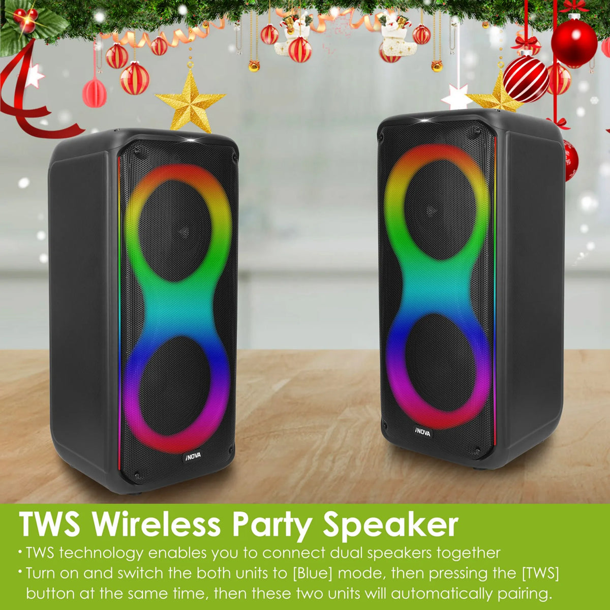 Portable Wireless Party Speaker