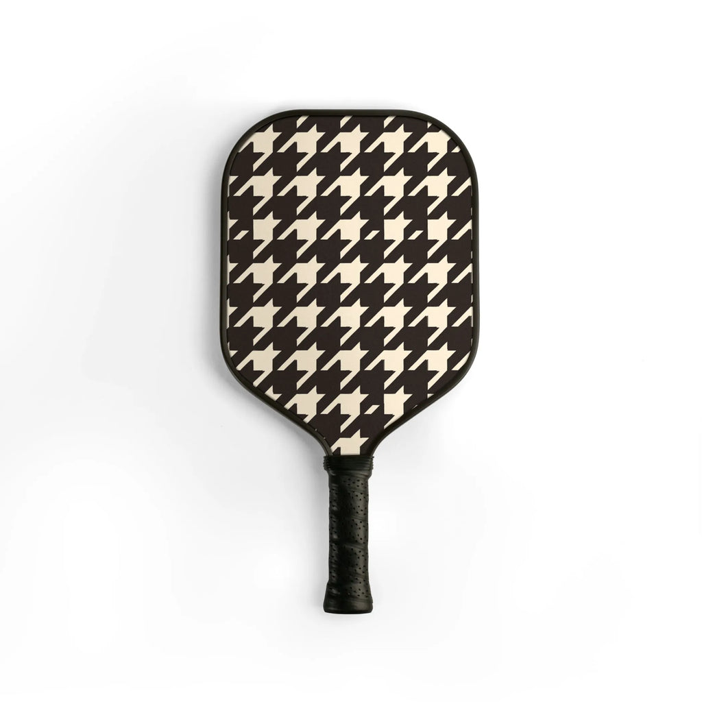 Classic Houndstooth Pickleball Paddle
